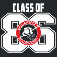 Black Long sleeve - G5400 - White and red Ink Design