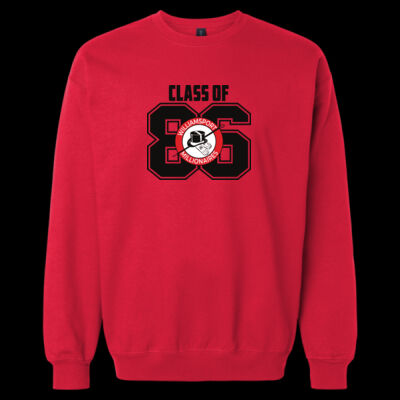 Crewneck - SF000 - White, Black and red Ink Thumbnail
