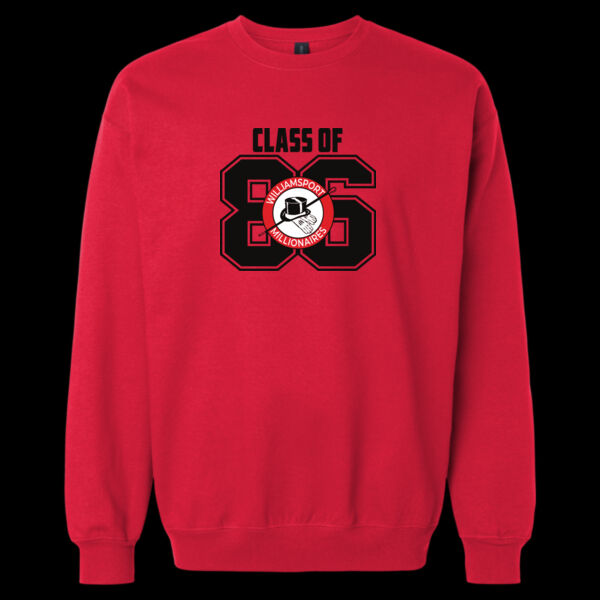Crewneck - SF000 - White, Black and red Ink Thumbnail