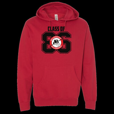Hoodie - SS4500 - White, Black and red Ink Thumbnail